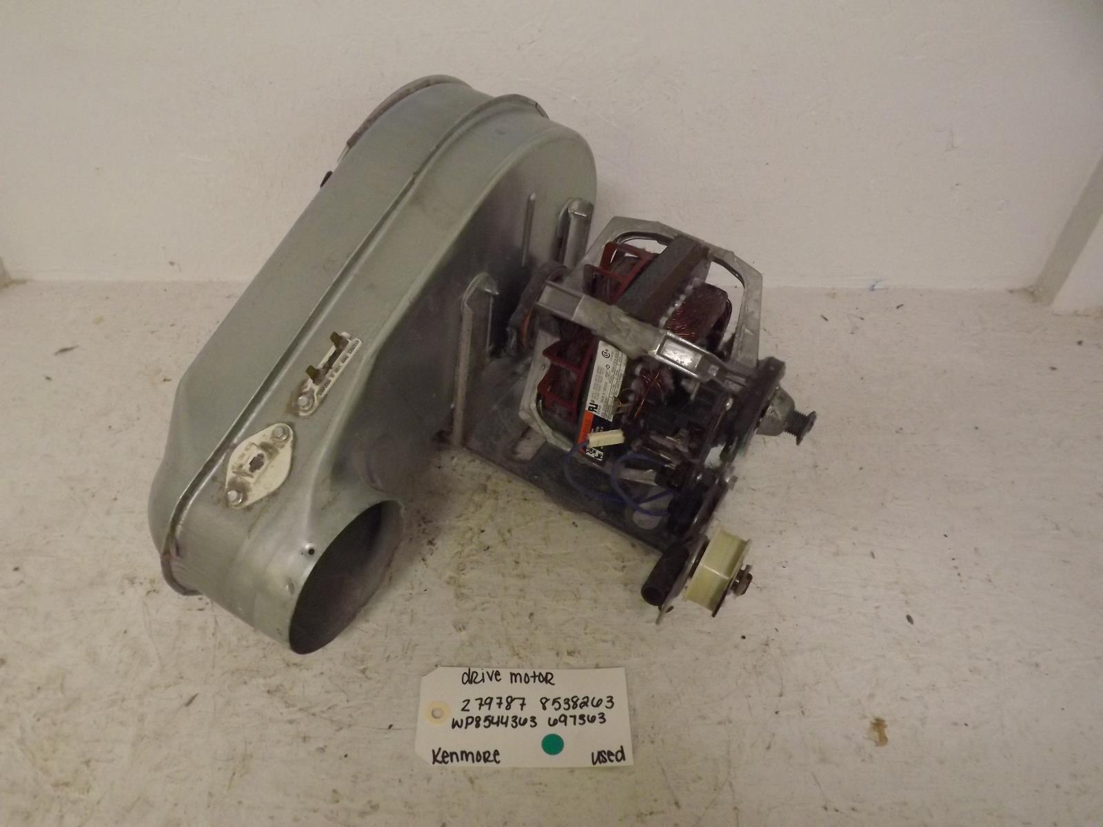 Kenmore Dryer 279787 8538263 WP8544363 697363 Drive Motor Used Kenmore Dryer 279787 8538263 WP8544363 697363 Drive Motor Used